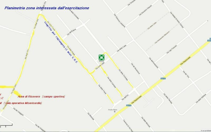 ESERCITAZIONE DI PROTEZIONE CIVILE “TRINACRIA 2013”