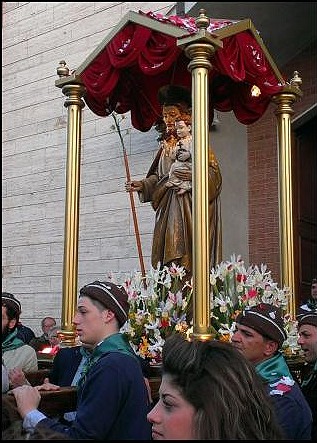 San Giuseppe 2013, patrono di Cassibile