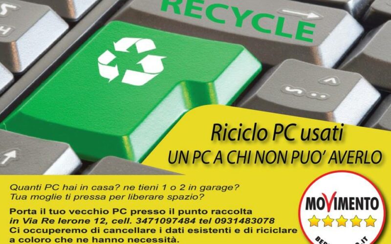 Recycle PC: un PC a chi non può averlo