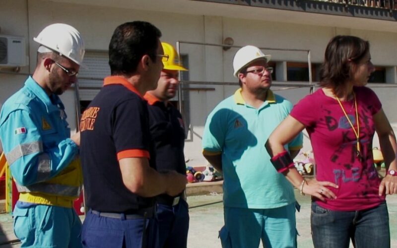 Foto – Trinacria 2013: Evacuazione asilo