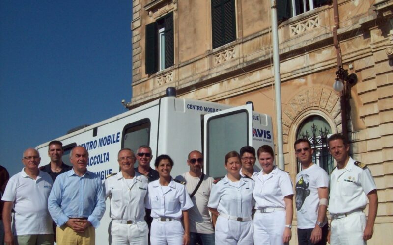 CAPITANERIA DI PORTO SIRACUSA E LA DONAZIONE SANGUE AVIS