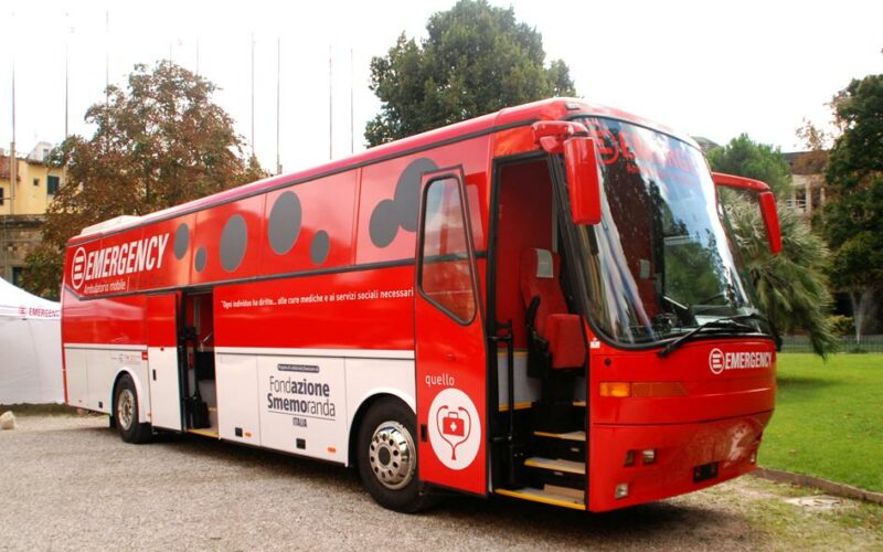 SIRACUSA: ARRIVA IL POLIBUS DI EMERGENCY