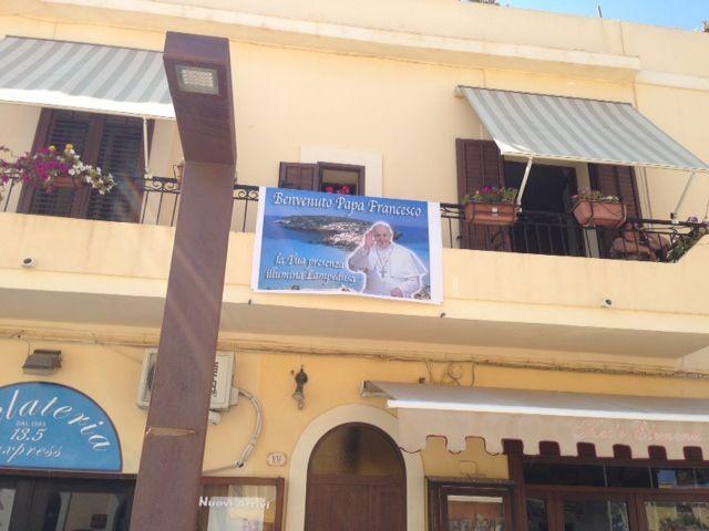 IL PAPA A LAMPEDUSA