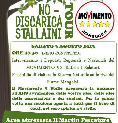 No discarica Stallaini Tour: aiutateci a fermare questo scempio