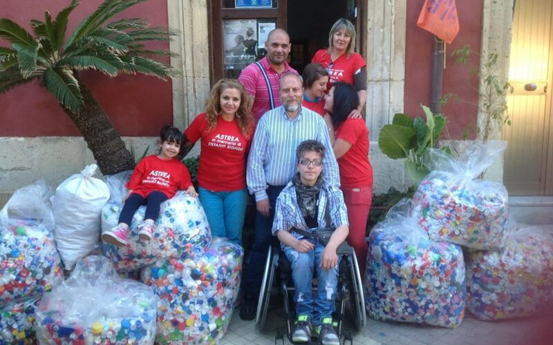 Siracusa, Samuel Marchese, 18 tonnellate di solidarietà per lui