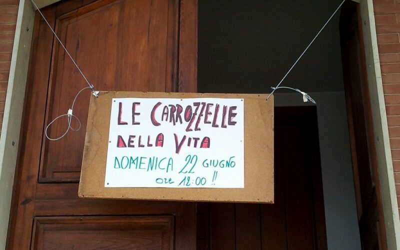 Le carrozzelle della vita, domenica sarà festa per tutti i bambini