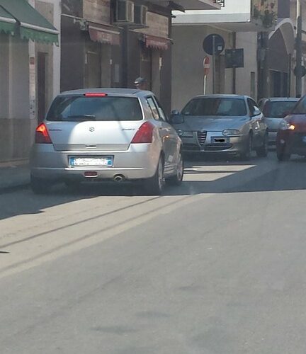 Isola pedonale a Cassibile nel periodo estivo