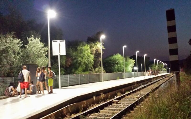 Luce fu alla stazione di Fontane Bianche