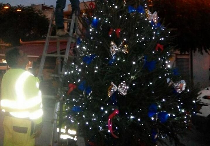 Cassibile ha acceso il suo Albero di Natale