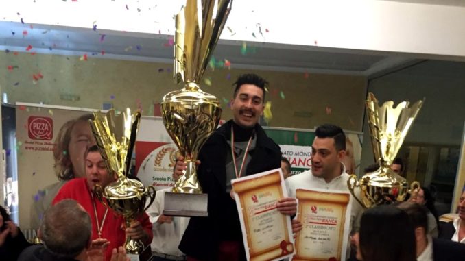 Piero Giuffrida è il campione mondiale della pizza bianca