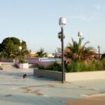 Nuova illuminazione nella piazzetta di Fontane Bianche