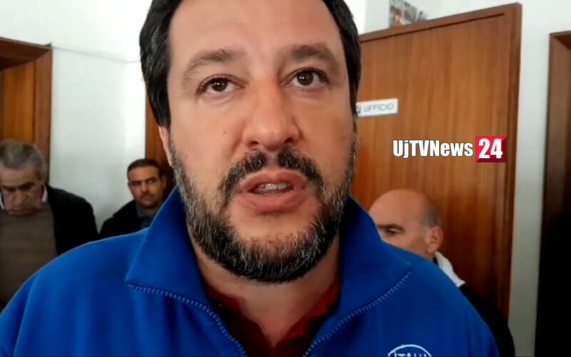Salvini inaugura ponte in Sicilia, poi evento a Catania