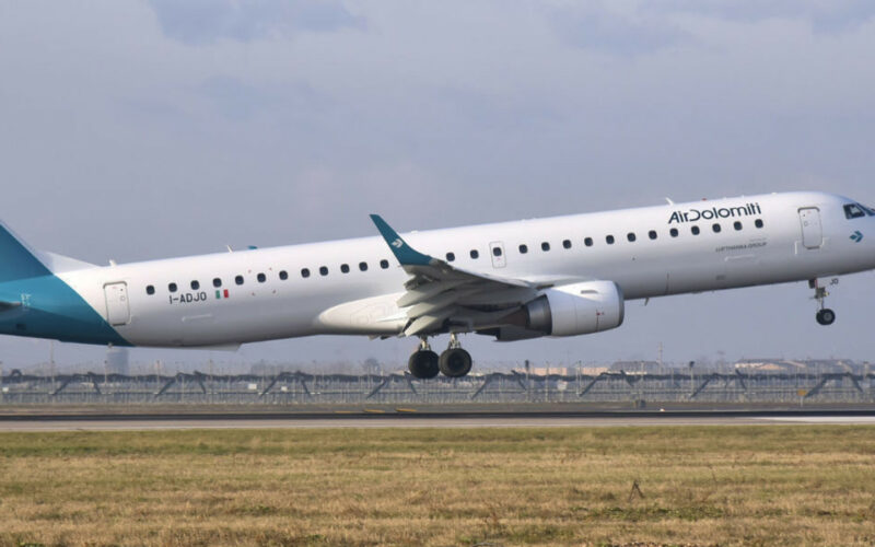 Air Dolomiti apre il collegamento con Firenze da Palermo e Catania