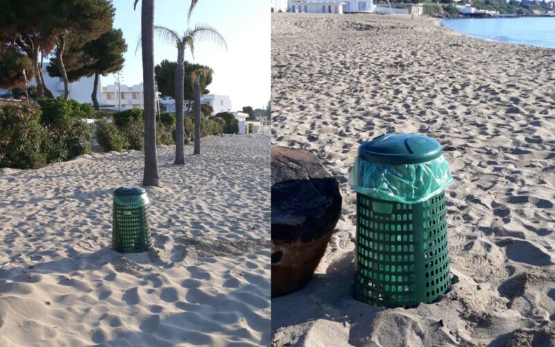 Iniziata la pulizia delle spiagge libere e la posa di cestini, anche a Fontane Bianche