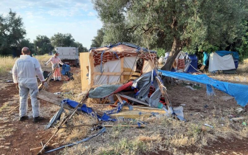 Via la baraccopoli da Cassibile, la comunicazione arriva dal sindaco