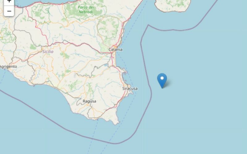 Terremoto nel Siracusano, magnitudo 3.7, sentito anche a Cassibile