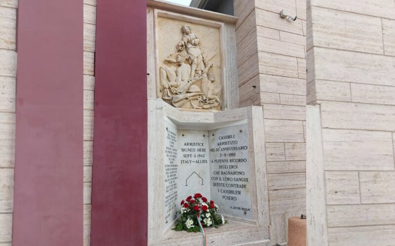 Celebrato a Cassibile l’anniversario della firma dell’Armistizio