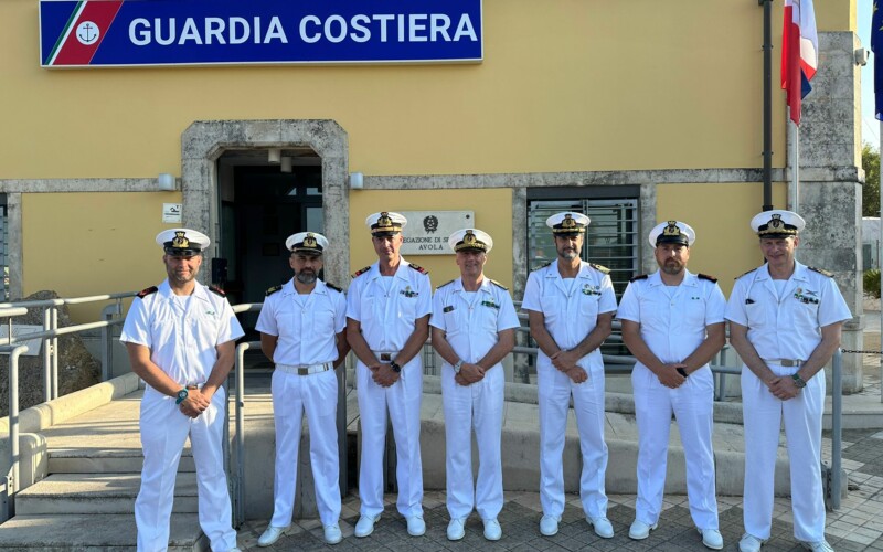 Direttore Antonio Ranieri Visita Uffici Marittimi di Siracusa