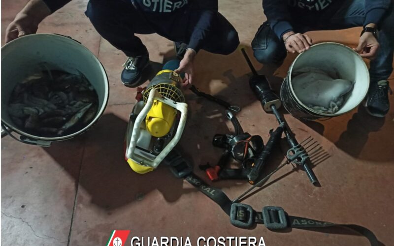 Intensificati controlli Guardia Costiera Siracusa su pesca illegale