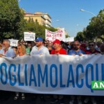 Manifestazione ad Agrigento contro la crisi idrica