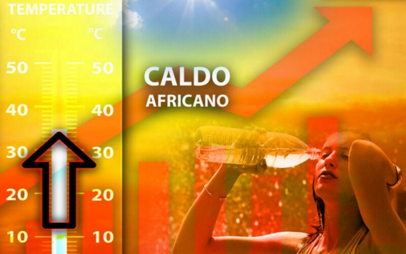 Anticiclone africano Caronte: caldo record e temporali al Nord