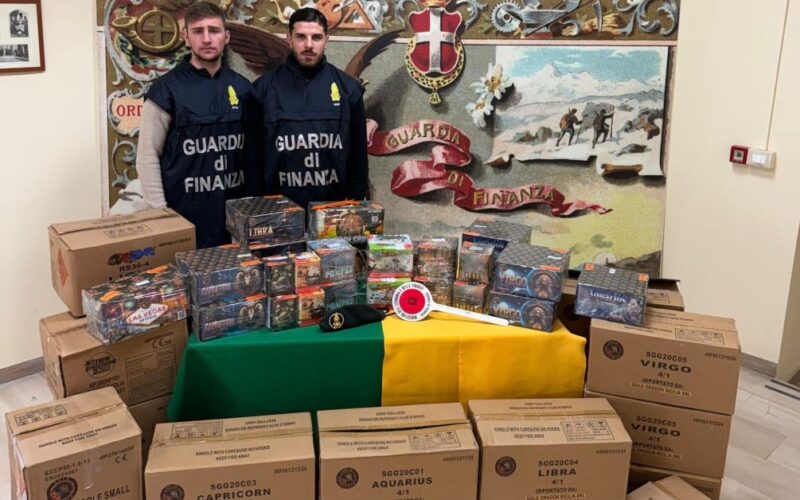Sequestro di Fuochi d’Artificio Illegali a Ragusa: Oltre 330 kg Ritirati