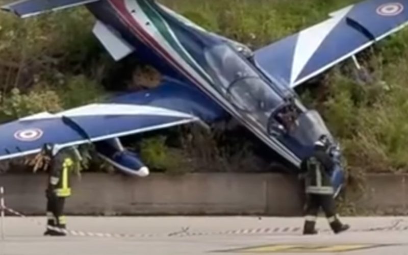 Incidente a Pantelleria[VIDEO], ferito pilota delle Frecce Tricolori