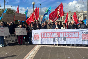 Gicap, lavoratori senza stipendio: lunedì protesta a Messina