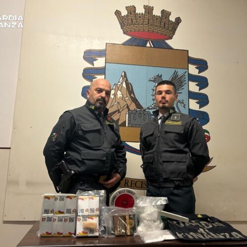 Hashish sequestrato a Trapani dalla Guardia di finanza